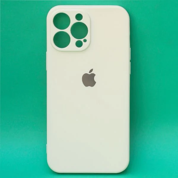White Candy Silicone Case for Apple Iphone 12 Pro Max