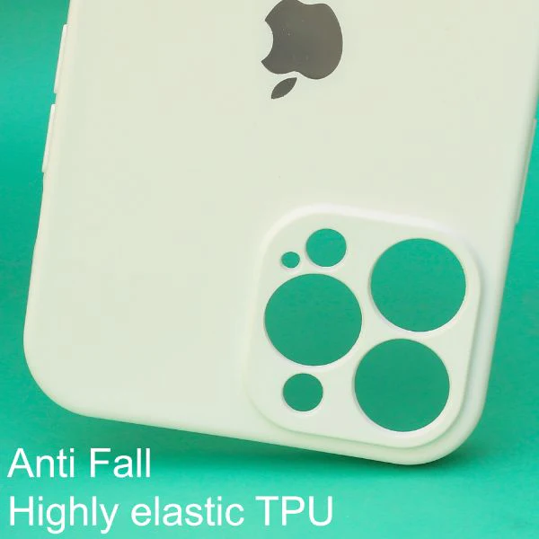 White Candy Silicone Case for Apple Iphone 12 Pro Max - Image 2