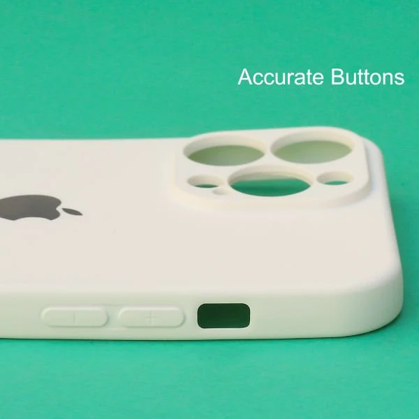 White Candy Silicone Case for Apple Iphone 12 Pro Max - Image 3