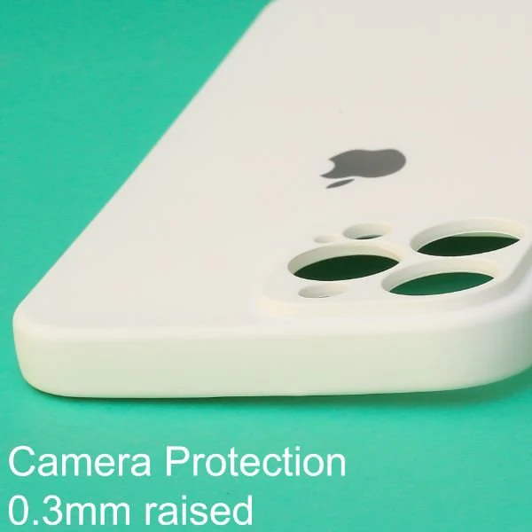 White Candy Silicone Case for Apple Iphone 12 Pro Max - Image 4