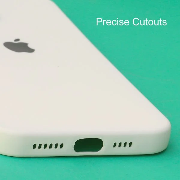 White Candy Silicone Case for Apple Iphone 12 Pro Max - Image 5