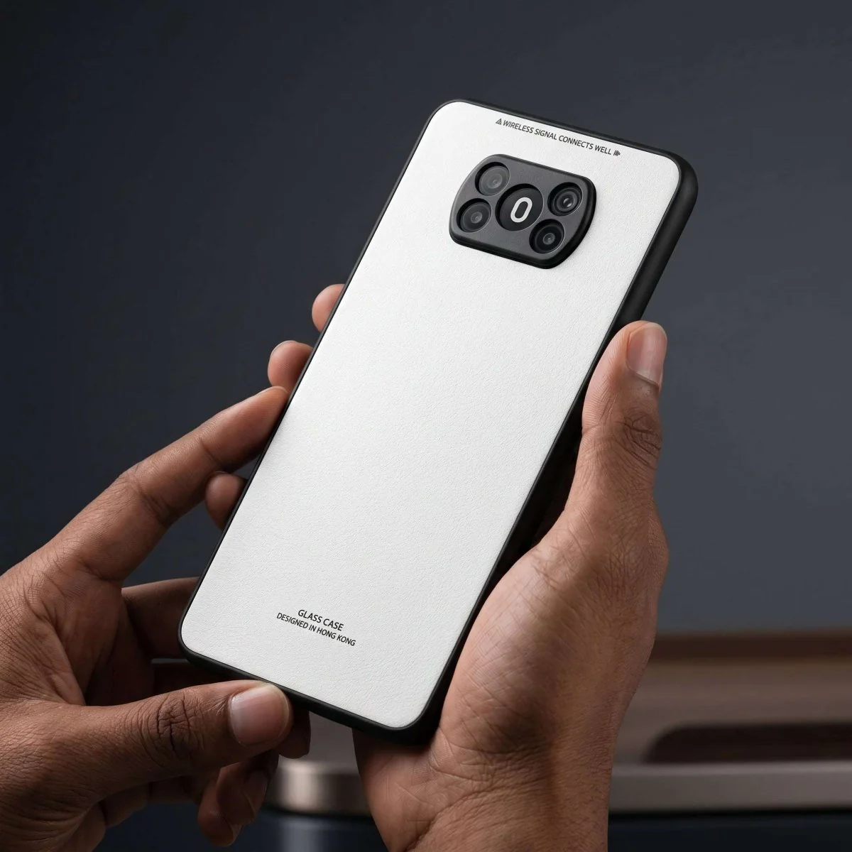 White Glass case for Poco X3 Pro - Image 2