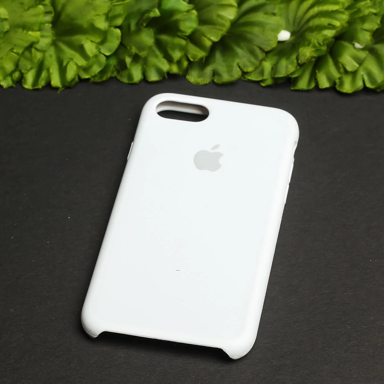 White Original Silicone case for Apple iphone 8 - Image 2