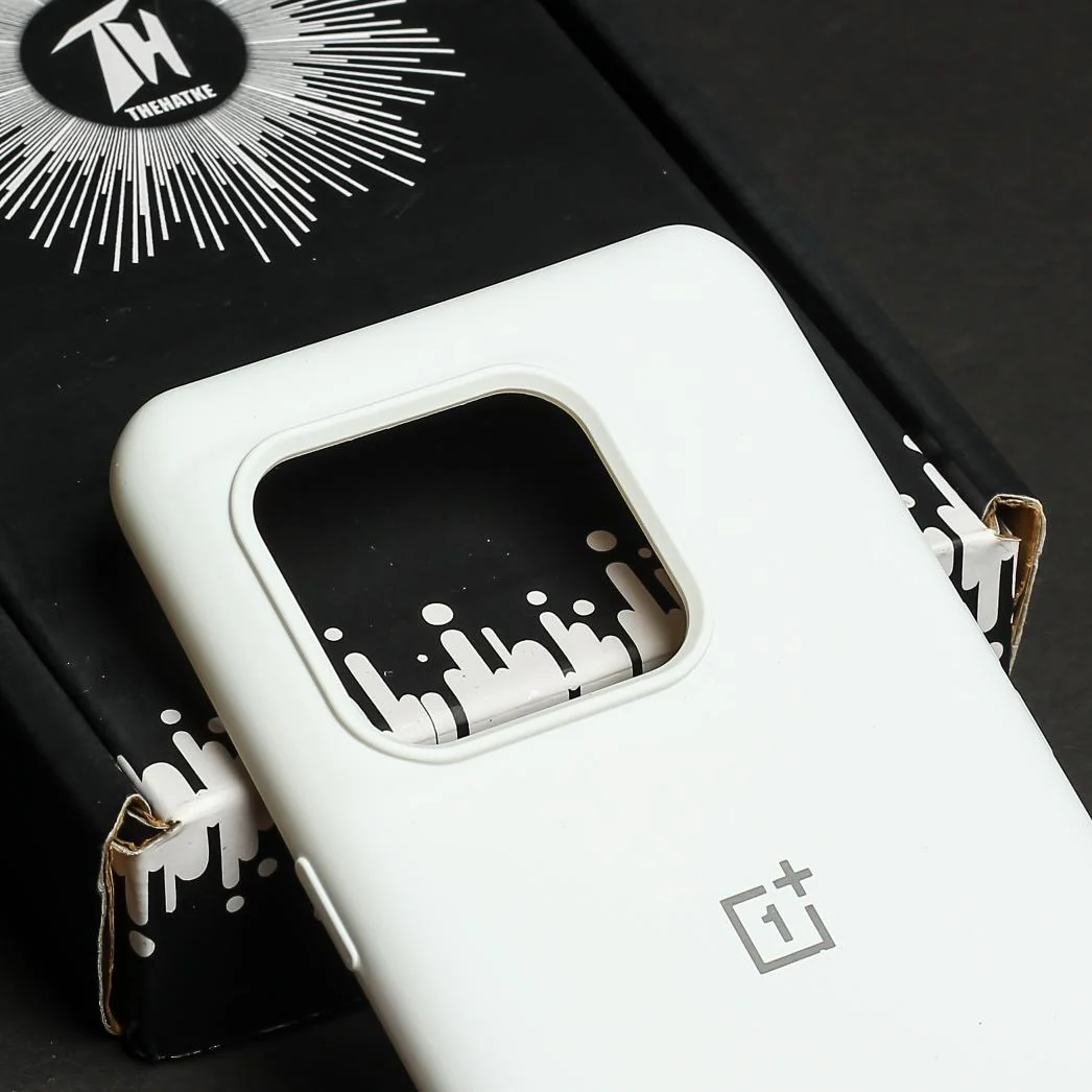 White Original Silicone case for Oneplus 10T - Image 4