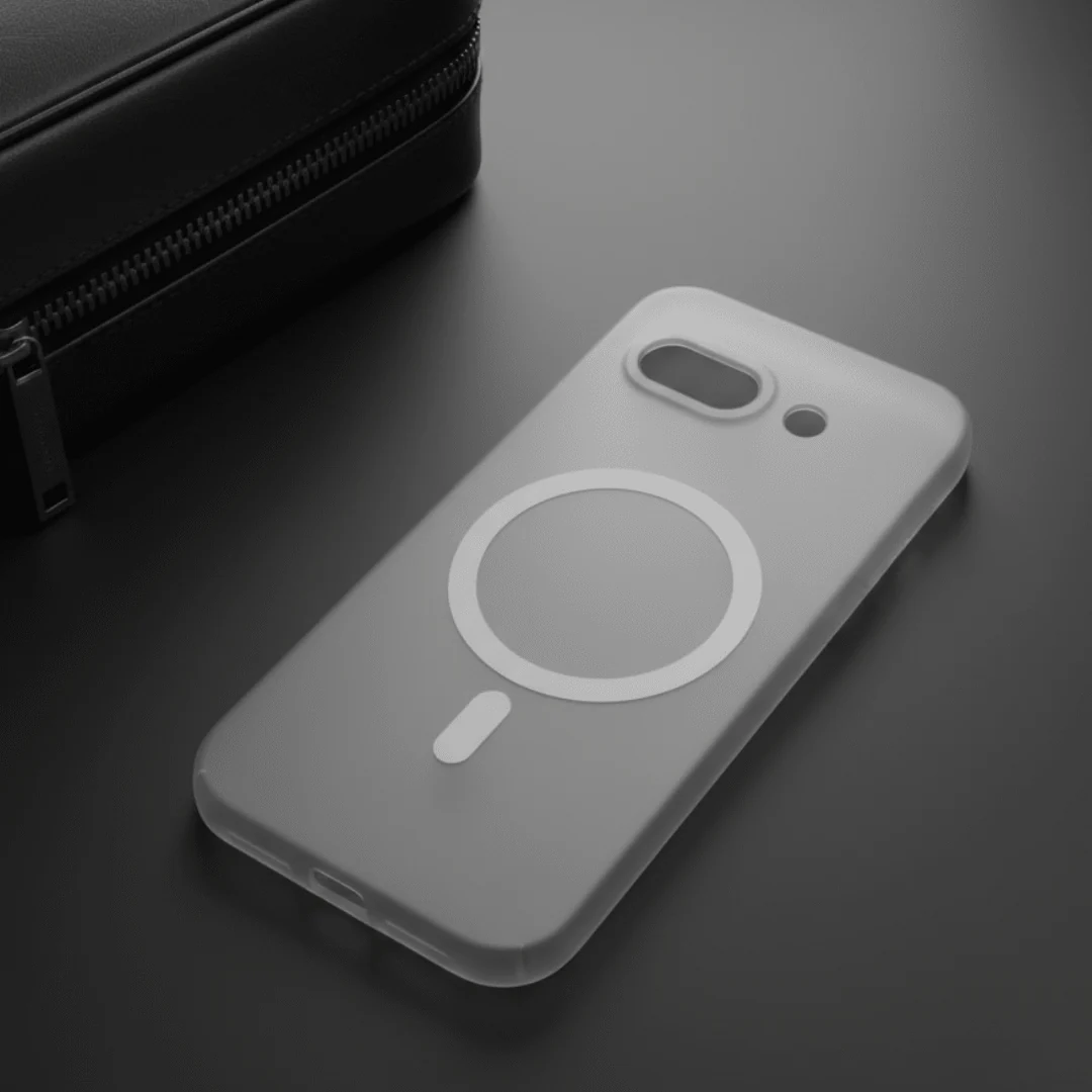 White Paper Matte Magsafe Case for Google Pixel 9A
