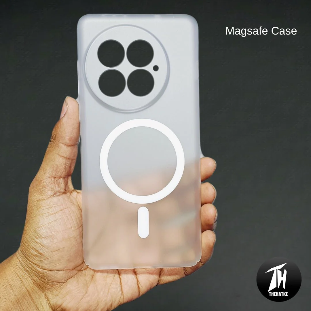 White Paper Matte Magsafe Case for Oneplus 13